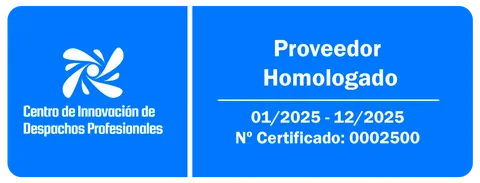 Proveedor homologado · Centro de Innovación de Despachos Profesionales